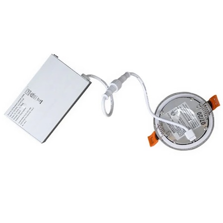 Westgate Wet Location LED 5CCT Slim Recessed Lights, 6W, 2700K/3000K/3500K/4000K/5000K RSL3-MCT5-WP